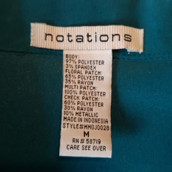 Notations medium blazer jacket - Picture 4 of 4